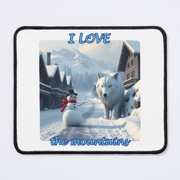 Item preview, Winter in the mountains designed and sold by GiCapgraphics.