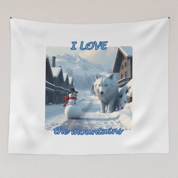 Item preview, Winter in the mountains designed and sold by GiCapgraphics.