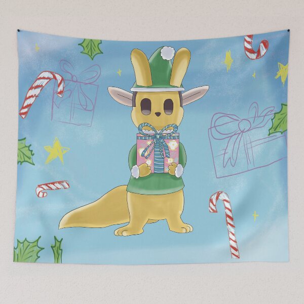 Item preview, Christmas Elf Monk :Rain World designed and sold by ZingyRing.