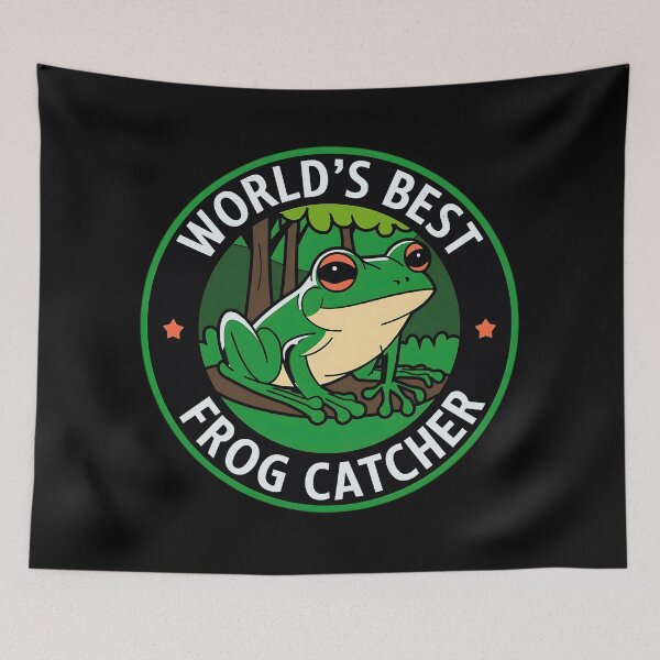 Item preview, World's Best Frog Catcher designed and sold by luannsemmsobre.