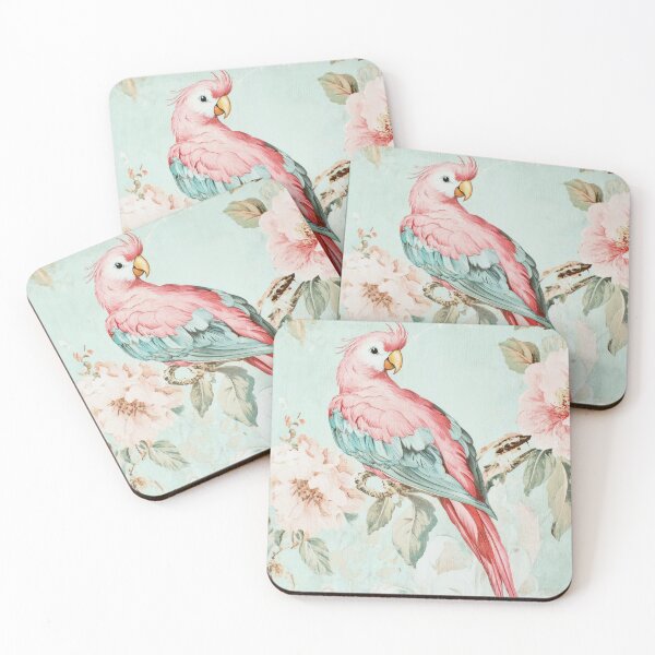 Item preview, Vintage Tropical Parrot Elegance Nightgarden designed and sold by UtArt.