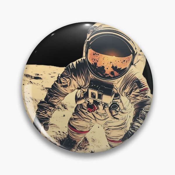 Item preview, Lunar Pioneer Astronaut designed and sold by NomadicDreamer.