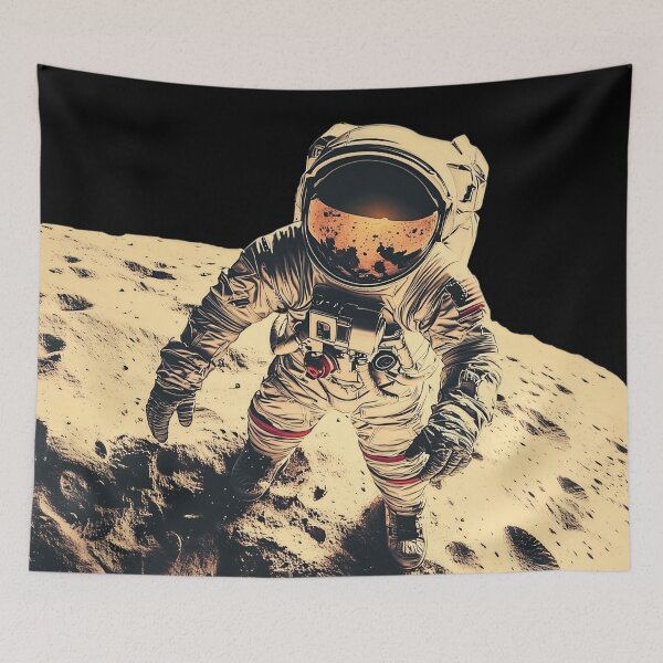Item preview, Lunar Pioneer Astronaut designed and sold by NomadicDreamer.