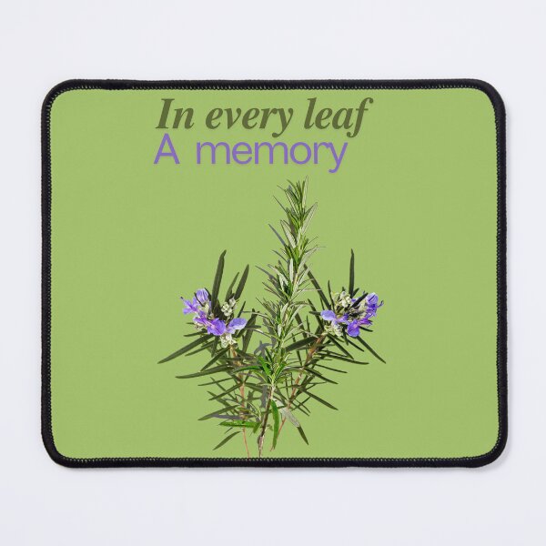 Item preview, Herb illustration Rosemary In every leaf a memory designed and sold by SimpleUla.
