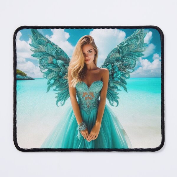 Item preview, Turquoise Angel by the sea designed and sold by Angelstkw.