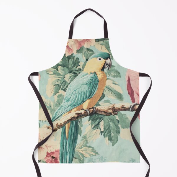 Item preview, Pastel Rococo Tropical Parrot Garden Nightgarden designed and sold by UtArt.