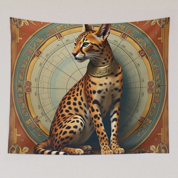 Item preview, Ocelot and Kibble designed and sold by HabitableMoons.
