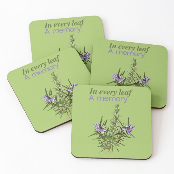 Item preview, Herb illustration Rosemary In every leaf a memory designed and sold by SimpleUla.