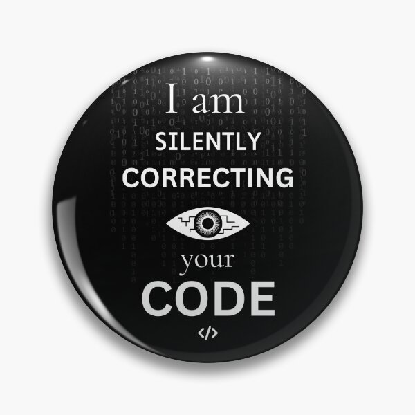 Item preview, Silently correcting your code - Funny IT Debugging Programmer Design designed and sold by aurielphoenix.