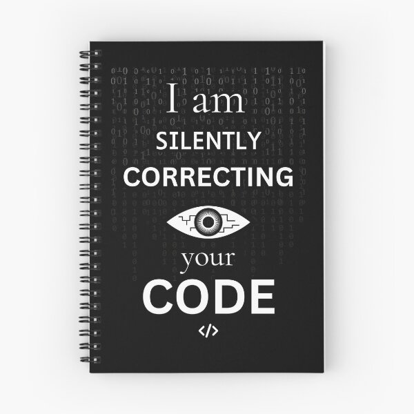 Item preview, Silently correcting your code - Funny IT Debugging Programmer Design designed and sold by aurielphoenix.