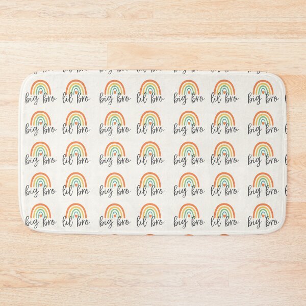 Item preview, Rainbow Big Bro Lil Bro - Heart - For Your Brother designed and sold by patternjp.