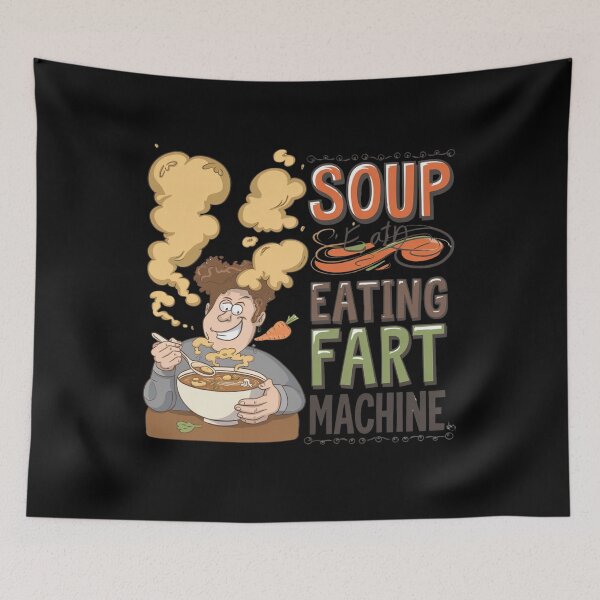 Item preview, Soup Eating Fart Machine designed and sold by Mateusz Majcherek.