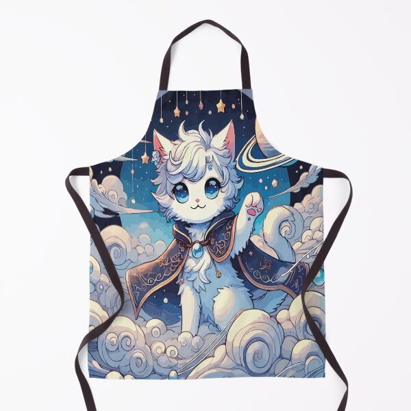 Item preview, Moon kitty, kitty among the clouds, ultra detailed kitty designed and sold by Maria-sticker111.