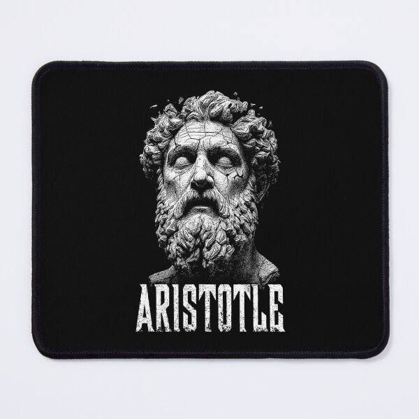 Item preview, Funny Philosophy Aristotle Philosopher Statue Portrait designed and sold by GrandeDuc.