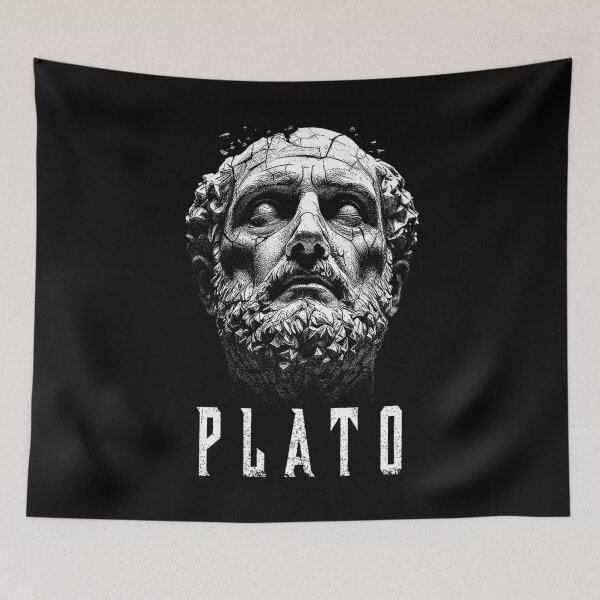 Item preview, Funny Philosophy Plato Philosopher Greek Statue Portrait designed and sold by GrandeDuc.