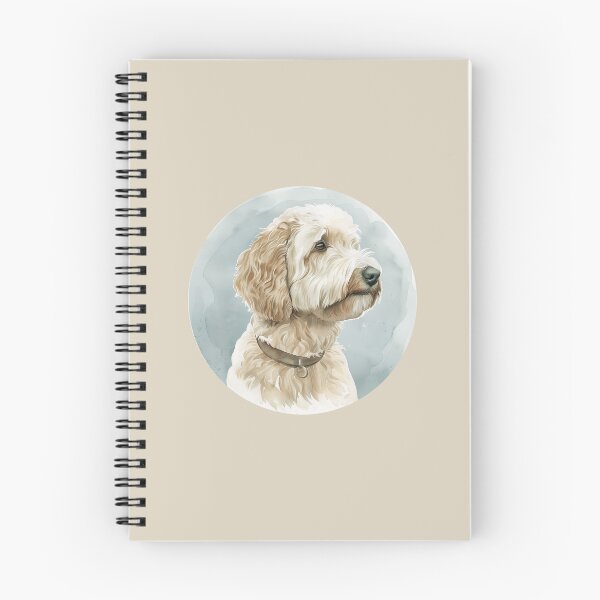Item preview, Goldendoodle Proper Pup Portrait designed and sold by IllustrateJillE.