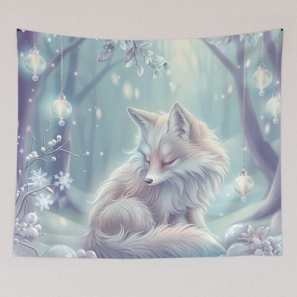 Item preview, Fox in the winter forest. Red fox. designed and sold by MagelliShop.