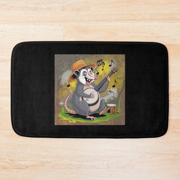 Item preview, Funny Opossum Playing Banjo designed and sold by Mateusz Majcherek.