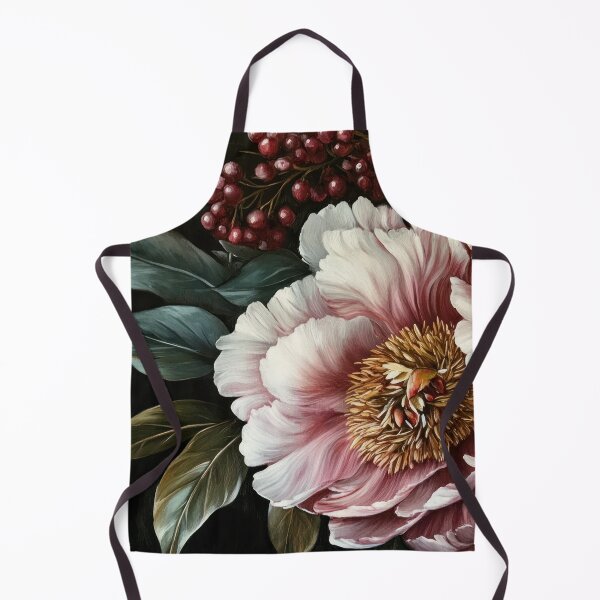 Item preview, Mystic Baroque Lush Garden Peonies Nightgarden designed and sold by UtArt.