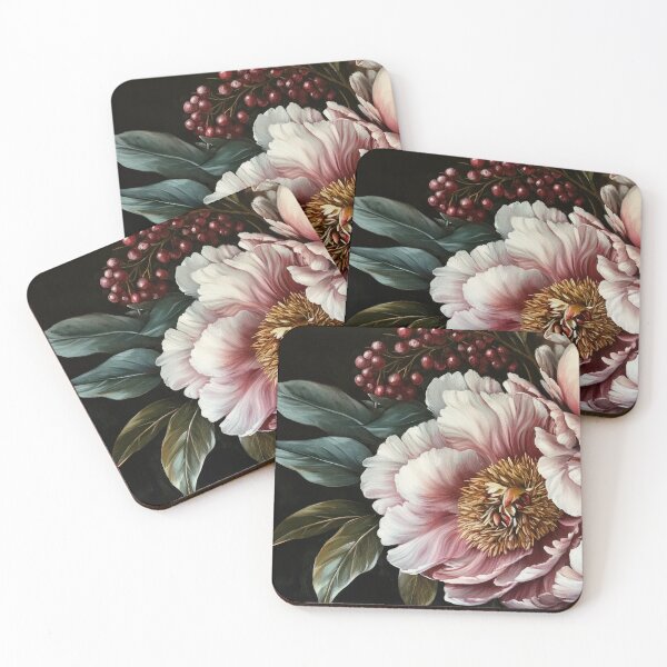 Item preview, Mystic Baroque Lush Garden Peonies Nightgarden designed and sold by UtArt.