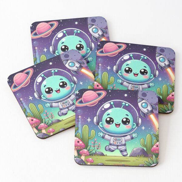 Item preview, Happy Baby Alien Astronaut designed and sold by WyckedLynn.