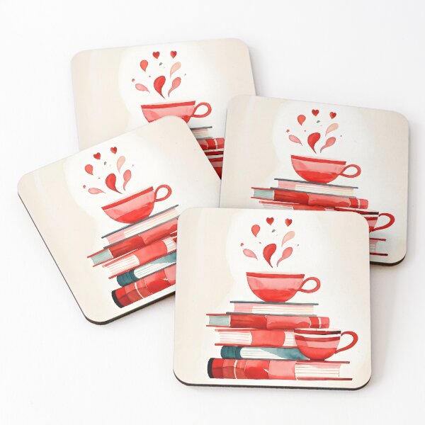 Item preview, Coffee and books designed and sold by MarisePix.