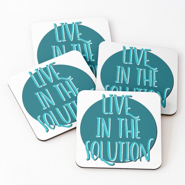 Item preview, Live In The Solution Slogan designed and sold by ApexDesigners.