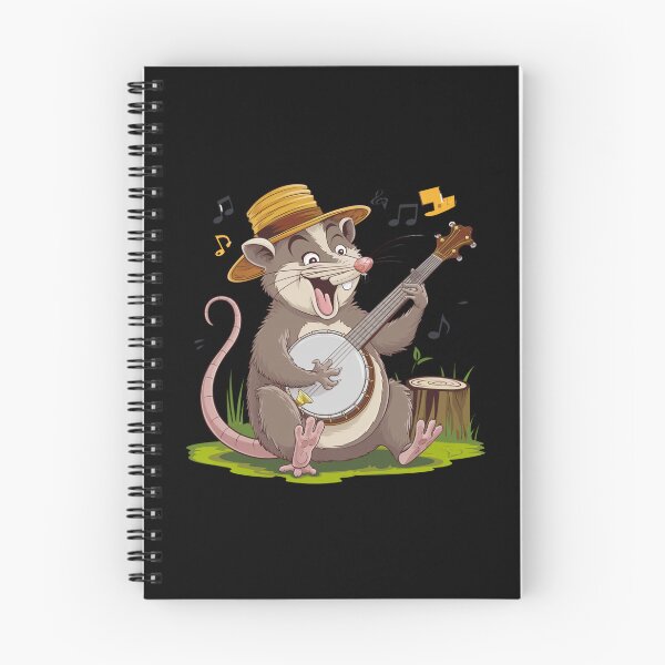 Item preview, Funny Opossum Playing Banjo designed and sold by Mateusz Majcherek.