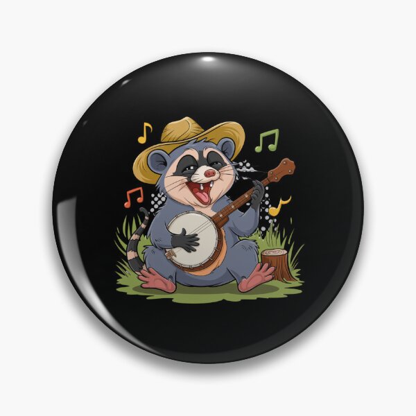 Item preview, Funny Opossum Playing Banjo designed and sold by Mateusz Majcherek.