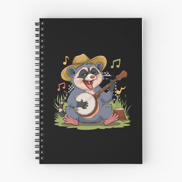 Item preview, Funny Opossum Playing Banjo designed and sold by Mateusz Majcherek.