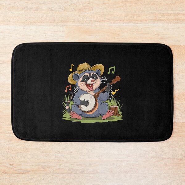 Item preview, Funny Opossum Playing Banjo designed and sold by Mateusz Majcherek.