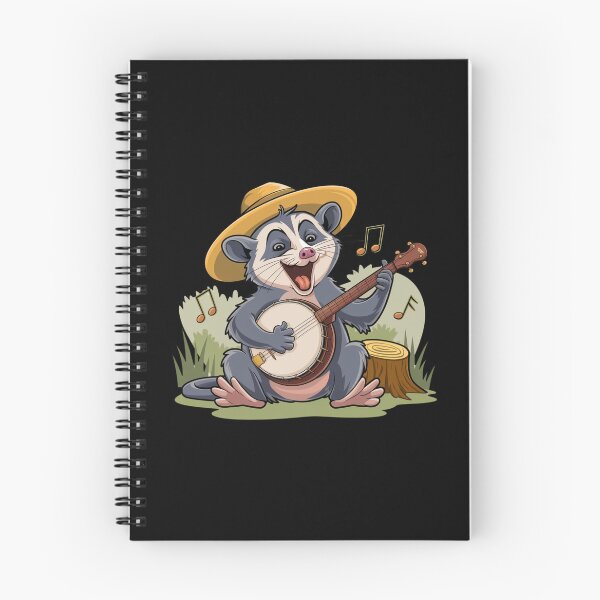 Item preview, Funny Opossum Playing Banjo designed and sold by Mateusz Majcherek.