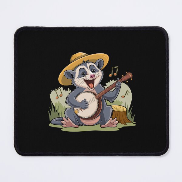 Item preview, Funny Opossum Playing Banjo designed and sold by Mateusz Majcherek.