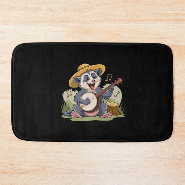 Item preview, Funny Opossum Playing Banjo designed and sold by Mateusz Majcherek.