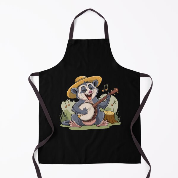 Item preview, Funny Opossum Playing Banjo designed and sold by Mateusz Majcherek.