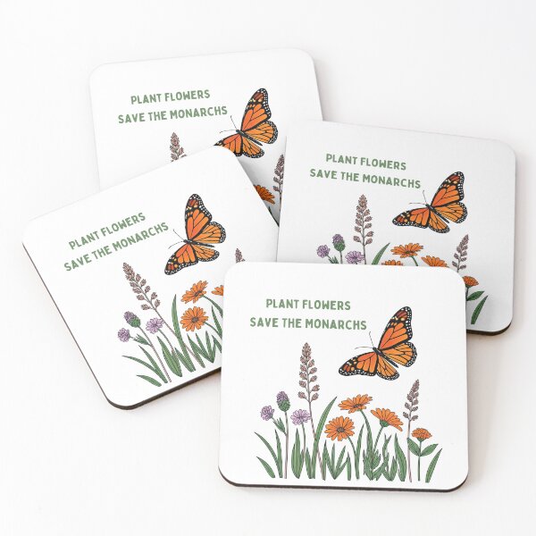 Item preview, Plant Flowers. Save the Monarchs. designed and sold by LivingInThinAir.