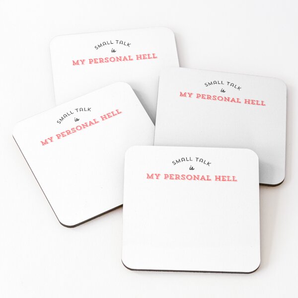 Item preview, Small talk is my personal hell designed and sold by Eniways84.