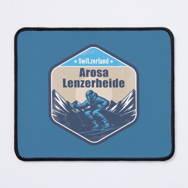 Item preview, Arosa Lenzerheide Switzerland Winter Skiing Design designed and sold by CynthiaGraphics.