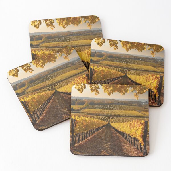 Item preview, vintage vineyard landscape designed and sold by melissabeta.