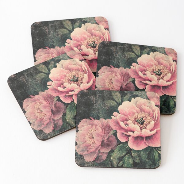 Item preview, Mystic Vintage Peony Garden Blossoms Nightgarden designed and sold by UtArt.