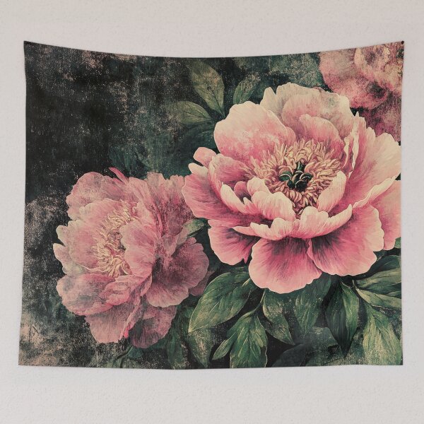 Item preview, Mystic Vintage Peony Garden Blossoms Nightgarden designed and sold by UtArt.
