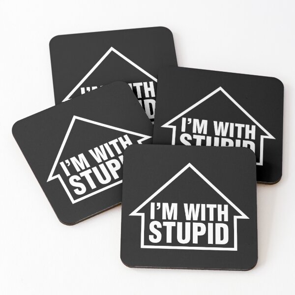 Item preview, IM WITH STUPID (from Ben Stiller´s Zoolander film) designed and sold by frikybomb.