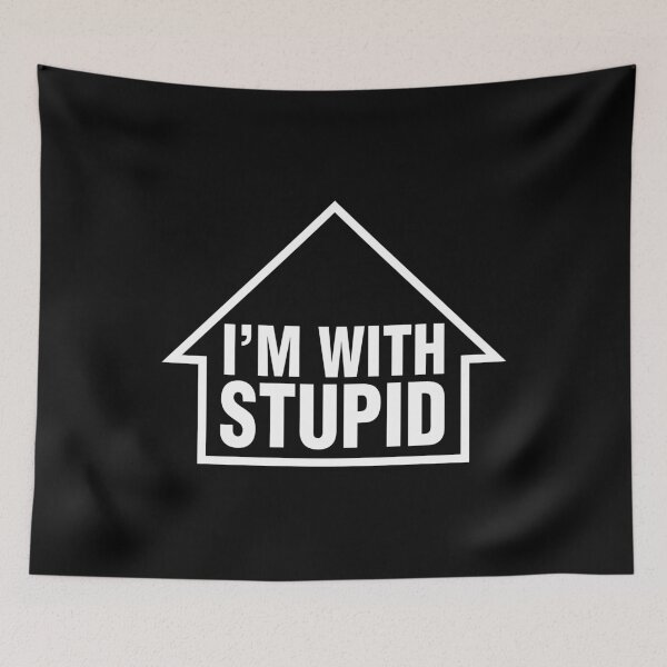 Item preview, IM WITH STUPID (from Ben Stiller´s Zoolander film) designed and sold by frikybomb.