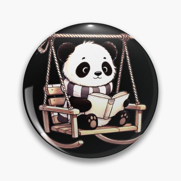 Item preview, All the Cool Kids are Reading, Book Panda Lovers  designed and sold by Creat-Des.