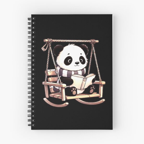 Item preview, All the Cool Kids are Reading, Book Panda Lovers  designed and sold by Creat-Des.