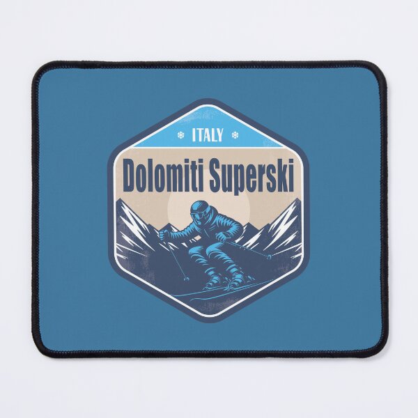 Item preview, Dolomiti Superski Italy Winter Skiing Design designed and sold by CynthiaGraphics.