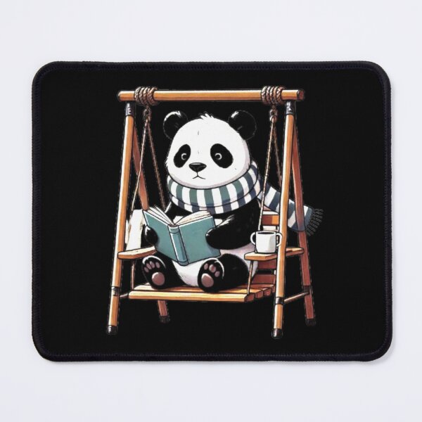 Item preview, All the Cool Kids are Reading, Book Panda Lovers  designed and sold by Creat-Des.