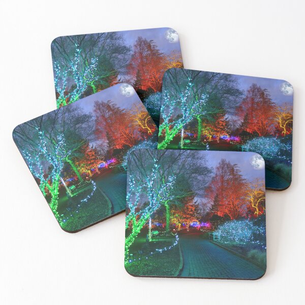 Item preview, Colorfully Lit Garden Scene designed and sold by BostonArcImage.