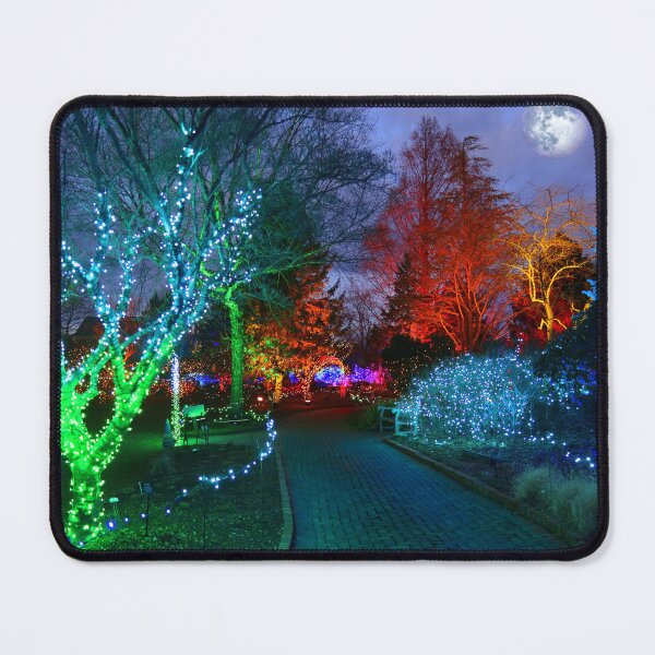 Item preview, Colorfully Lit Garden Scene designed and sold by BostonArcImage.