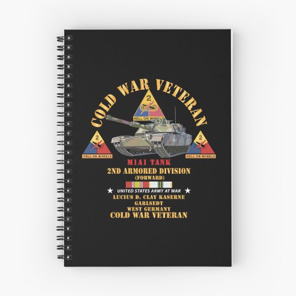 Item preview, Cold War Vet - 2nd Armored Division - Lucius D. Clay Kaserne - Garlstedt, Germany - M1A1Tank - Green Camo w COLD SVC X 300 designed and sold by Military Insignia Products.